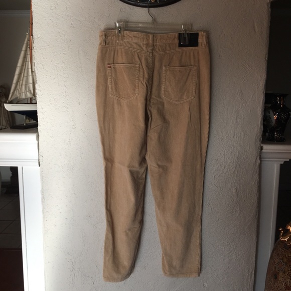 BDG Color Corduroy High-Rise Mom Pant in Tan - Picture 10 of 16